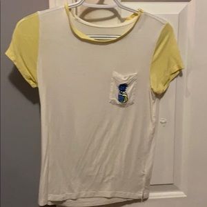 Aeropostale seriously soft pineapple tee